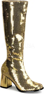 Produktbild von SPECTACUL-300SQ Damen Boots von Bordello, Gold , EU 37, US 7