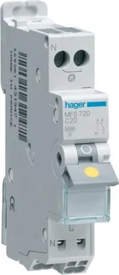 Image de Disjoncteur Hager C 20a Sans Vis