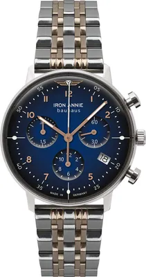 Produktbild von IRON ANNIE 5089MB-3 Bauhaus Damen Uhr Edelstahl Gliederarmband