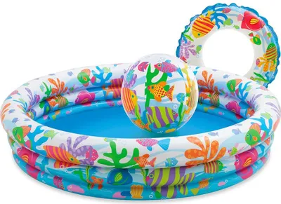 Produktbild von Intex 3-Ring Pool Set - Ananas