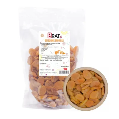 Zdjęcie produktu dla Morele suszone 1kg Brat.pl