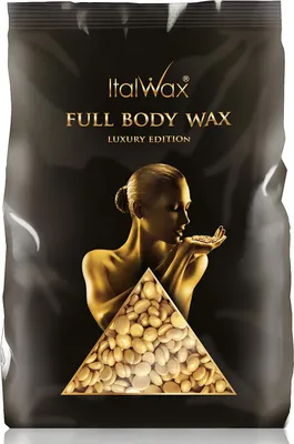 Obrázek produktu pro ItalWax - Luxe Film Wax Gold 1kg - voskové boby - tvrdý vosk - voskové boby - vosk na celé tělo