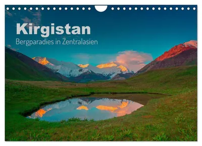Produktbild von Kirgistan Bergparadies in Zentralasien (Wandkalender 2027 DIN A4 quer), CALVENDO Monatskalender