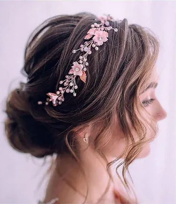 Produktbild von Silberne Hochzeit-Haarschmuck - Eleganter Hochzeitsschmuck - [Einzelstück]