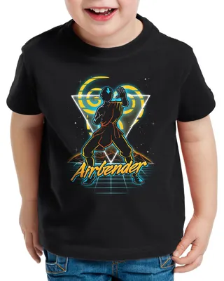Produktbild von style3 Retro Airbender T-Shirt für Kinder