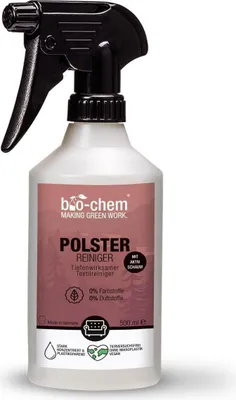 Produktbild von bio-chem Polsterreiniger 500 ml Konzentrat I Autositzreiniger, Teppichreiniger, Sofareiniger, Fleckenentferner und Geruchsneutralisierer für Stoff, Polster, Teppich u.v.m. in Haushalt und Auto