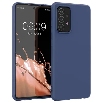Produktbild von Silikonhülle Hülle für Samsung Galaxy A03S Blau