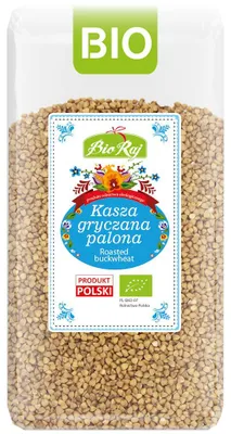 KASZA GRYCZANA PALONA BIO (POLSKA) 500 g - BIO RAJ