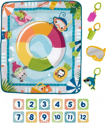 Image de Mattel GRR44 - Fisher-Price Couverture d'exploration Plitsch-Platsch