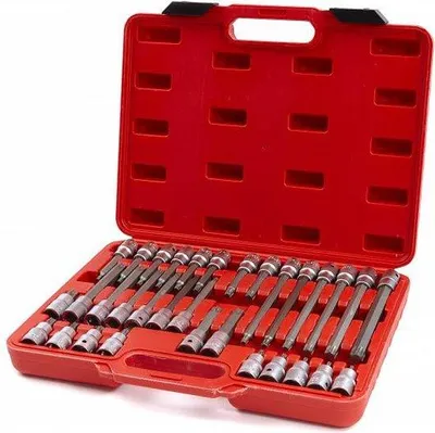 Obrázok produktu pre HBM Profi 32-dielna sada 1/2-palcových Torx kľúčov