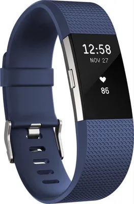 Obrázok produktu pre CHPN - Náramok na hodinky - Náramok kompatibilný s Fitbit - Športový náramok Fitbit Charge 2 - Modrá farba - Veľkosť S - Náramok na hodinky - Vrátane Fitbit - Náramok - Náramok - Krokomer