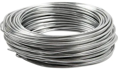 Productafbeelding van Aluminiumdraad, 3 mm, zilverkleurig, 29 meter