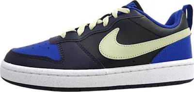 Produktbild von Nike Court Borough Low Sportschuhe Kinder Sneaker Blau Freizeit, Schuhgröße:EUR 39 | US 6.5Y