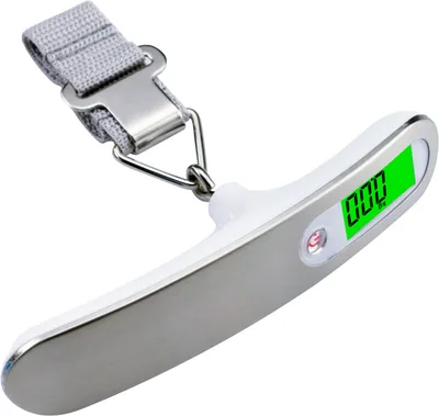 Immagine prodotto di INF Bilancia digitale per bagagli con cinghia a gancio 50 kg