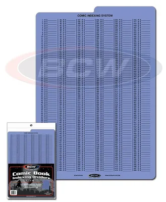 Produktbild von BCW BCW Comic Book Indexing Dividers (10 St.)