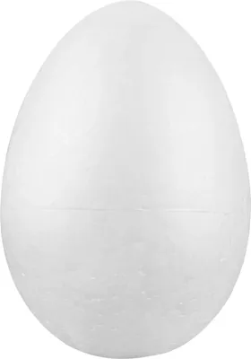Immagine prodotto di UOVO IN POLISTIROLO Uovo per decorazioni pasquali Uova di Pasqua fai da te 15 cm