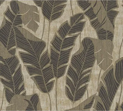Obrázek produktu pro Vliesová tapeta 39502-4 Jade 2 palm leaves béžová černá