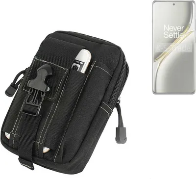 Produktbild von K-S-Trade Gürtel Tasche kompatibel mit OnePlus Ace 3 Pro Gürteltasche Holster Schutz Hülle Handy Hülle Smartphone outdoor Handy-Hülle schwarz