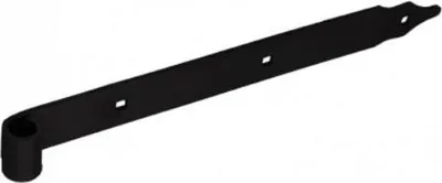 Produktbild von Ladenband, gerade, Abschluss abgerundet 300mm schwarz dekorativ