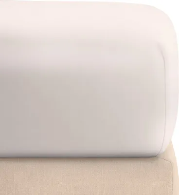 Produktbild von Jersey Bettwäsche Mit Gummibauch 100% Baumwolle 80X160 Hellbeige