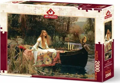 Obrázek produktu pro ART PUZZLE Puzzle Dáma ze Shalottu 1888, 2000 dílků