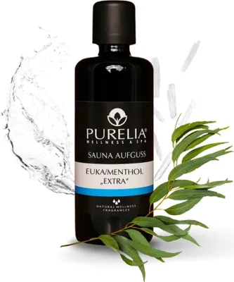 Produktbild von PURELIA Saunaaufguss Konzentrat - Euka-Menthol Extra 100ml