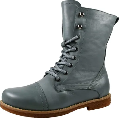 Produktbild von Andrea Conti Damen Stiefelette Leder Schnürboot 0348760, Größe:40 EU, Farbe:Grau