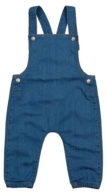 Produktbild von Babybugz - "Rocks" Latzhosen für Baby FK173 (68) (Jeansblau)