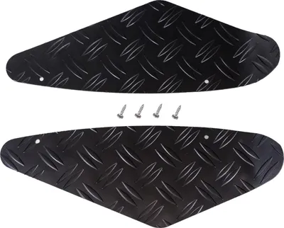 Produktbild von Trittbleche Schwarz Frontstoßstange Trittschutz Schutzblech für Fiat Ducato X250