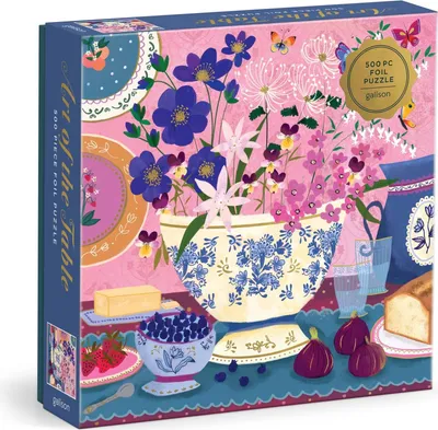 Image de GALISON Puzzle carré métallique Art sur table 500 pièces