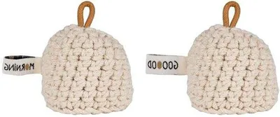 Produktbild von Eierwarmers-Set aus 100% Baumwolle - 2er-Set - Unbestimmte Farbe