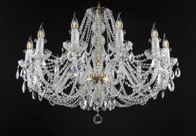 Productafbeelding van Kristallen kroonluchter, lamp, verlichting, plafondlamp, hanglamp