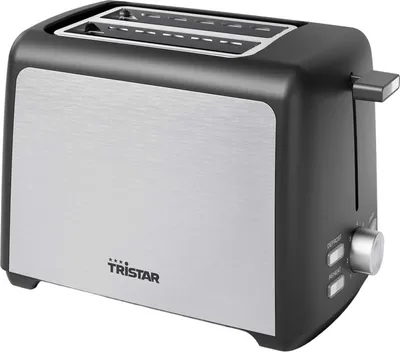 Immagine prodotto di Tristar Toaster | BR-1058 | Power 800 W | Number of slots 2 | Housing material Plastic | Silver