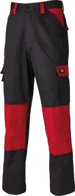 Produktbild von Dickies ED24/7 | Everyday Workwear Bundhose - ED24/7 - Farbe: Black/Red - Größe: 122