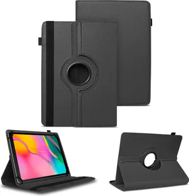 Produktbild von Tablet Tasche für Samsung Galaxy Tab A 10.1 2019 Hülle Schutzhülle 360° DrehbarFarben:Schwarz