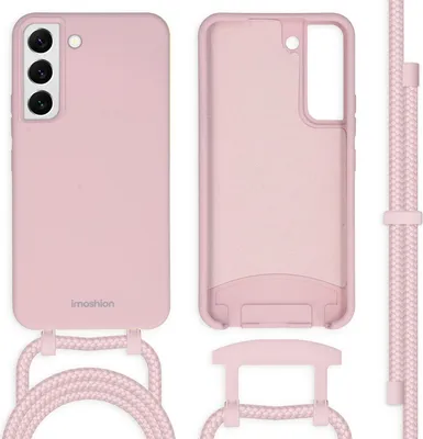 Zdjęcie produktu dla imoshion Color Backcover z odłączanym przewodem dla Samsung Galaxy S22 - różowy