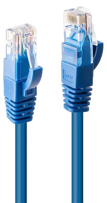 Immagine prodotto di Lindy 48015 Cavo Cat6 U/UTP, blau, 0,30 m