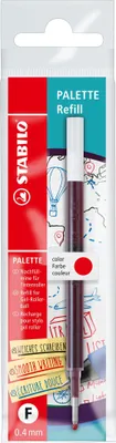 Produktbild von Nachfüllpatrone - STABILO PALETTE Refill - Strichbreite F (0,4 mm) - Einzelpatrone - rot