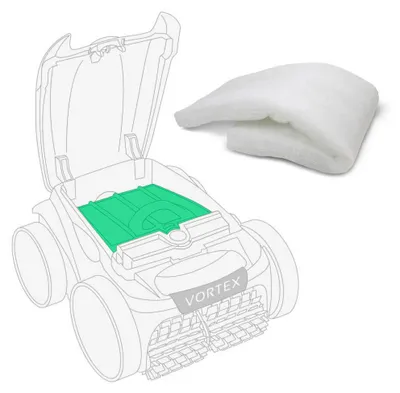 Produktbild von Feinfilter für Poolroboter Zodiac Vortex (3 Stk.)