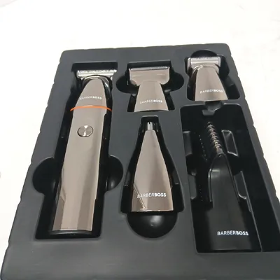 Produktbild von BarberBoss Bartschneider Herrenhaar 5 in 1 Bartpflege-Set