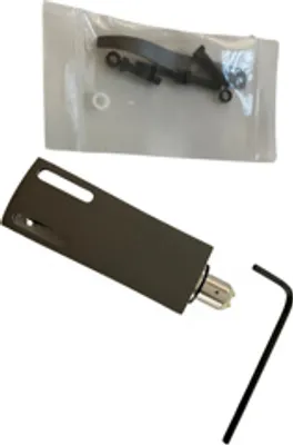 Produktbild von Jelco Style Headshell - schwarz - loser Fingerbügel