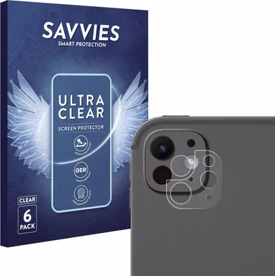 Produktbild von 6x Für Apple iPad Pro 13" 2024 / 2025 (NUR Kameraschutz) Schutzfolie Savvies Displayschutz Display Schutz Folie Klar Transparent