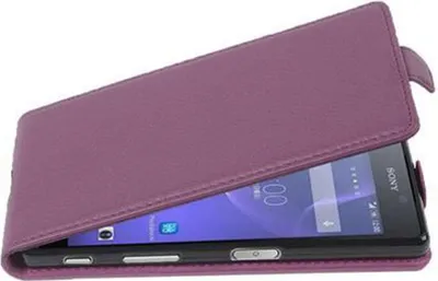 Obrázek produktu pro Cadorabo Protective Case for Sony Xperia X PERFORMANCE Case in Purple Flip Case Pouzdro na mobilní telefon kryt z umělé kůže
