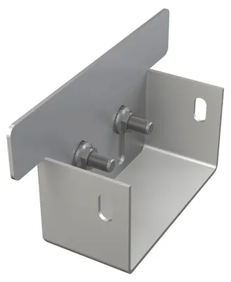 Produktbild von Alcadrain Endstück für Entwässerungsrinnen 100 mm, Edelstahl