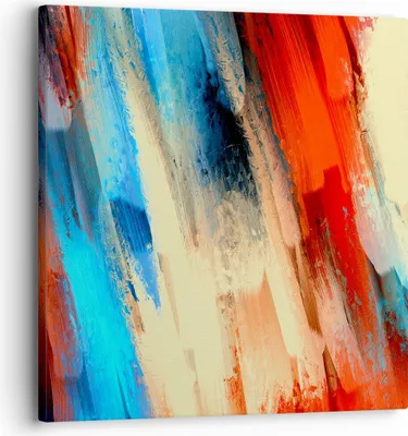 Produktbild von Bild auf Leinwand - Leinwandbild - Abstraktion modern - 30x30cm - Wand Bild - Wanddeko - Wandbilder - Leinwanddruck - Bilder - Kunstdruck - Wanddekoration - Leinwand bilder - Wandkunst - AC30x30-4087