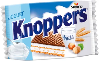Zdjęcie produktu dla Knoppers Jogurt Wafelek mleczno-jogurtowy 25 g x 24 sztuk