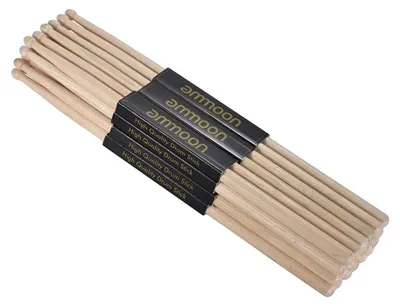 Produktbild von Elektronisches Schlagzeug, kompaktes Design, mehrere Klangoptionen, 12Paare 7AStäbchen