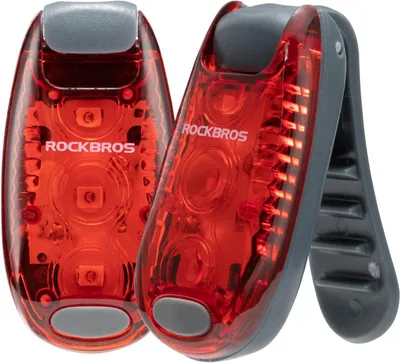 Image de ROCKBROS Set Lumière Vélo Avant/Arrière 1500 Lm Intelligent LED 5500mAh USB-C 5 Modes IPX6 VTT
