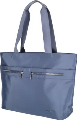 Produktbild von Große Damen Tasche Schultertasche Umhängetasche Crossover Bag Nylon Handtasche Jeans Blau