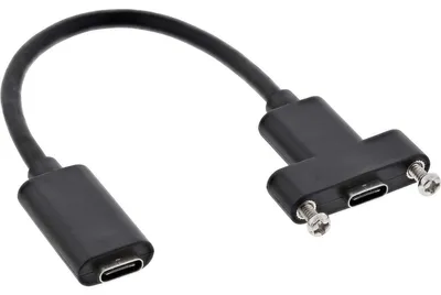 Immagine prodotto di InLine® 33441H Cavo adattatore USB 3.1, da C femmina a C femmina, 0,2 m